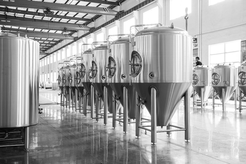 10HL 1000L罗马尼亚成套啤酒厂设备ZXF